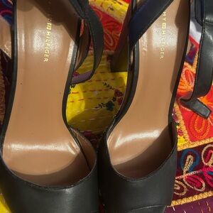 Tommy Hilfiger Black Strappy Heels